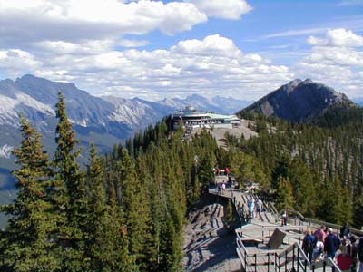 Le Mont Sulphur à Banff - Découvrez un beau voyage dans les rocheuses en camping car !