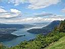 Le Lac d'Annecy vu du col de la Forclaz